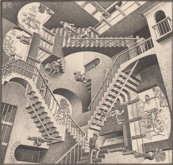 MC Escher print