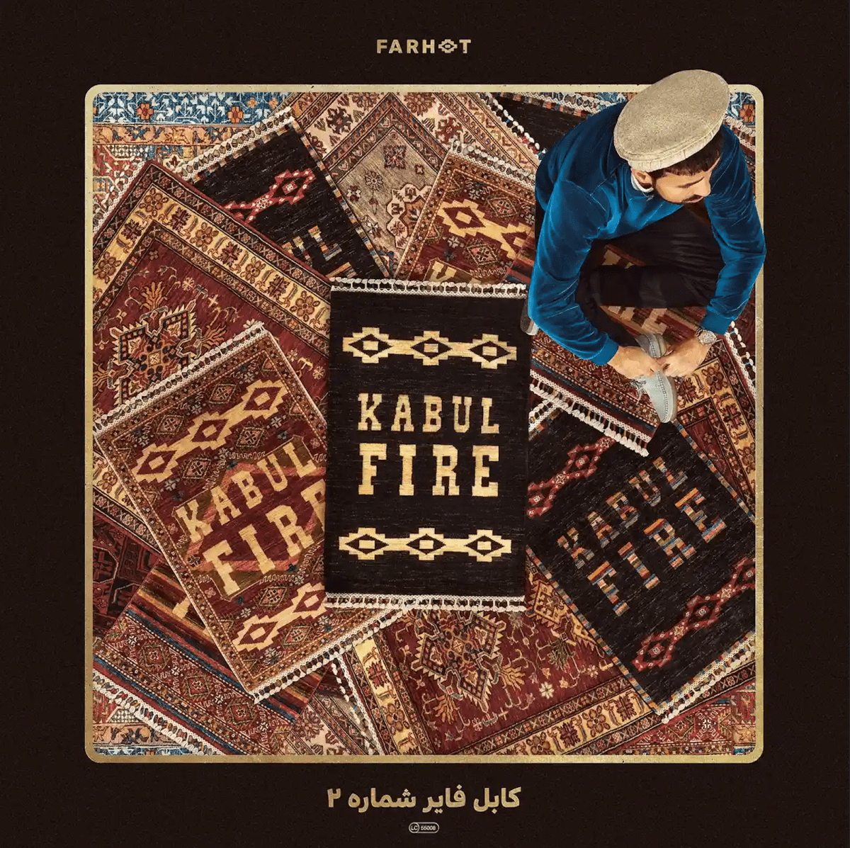 Album cover for Kabul Fire Vol 2 from Farhot.