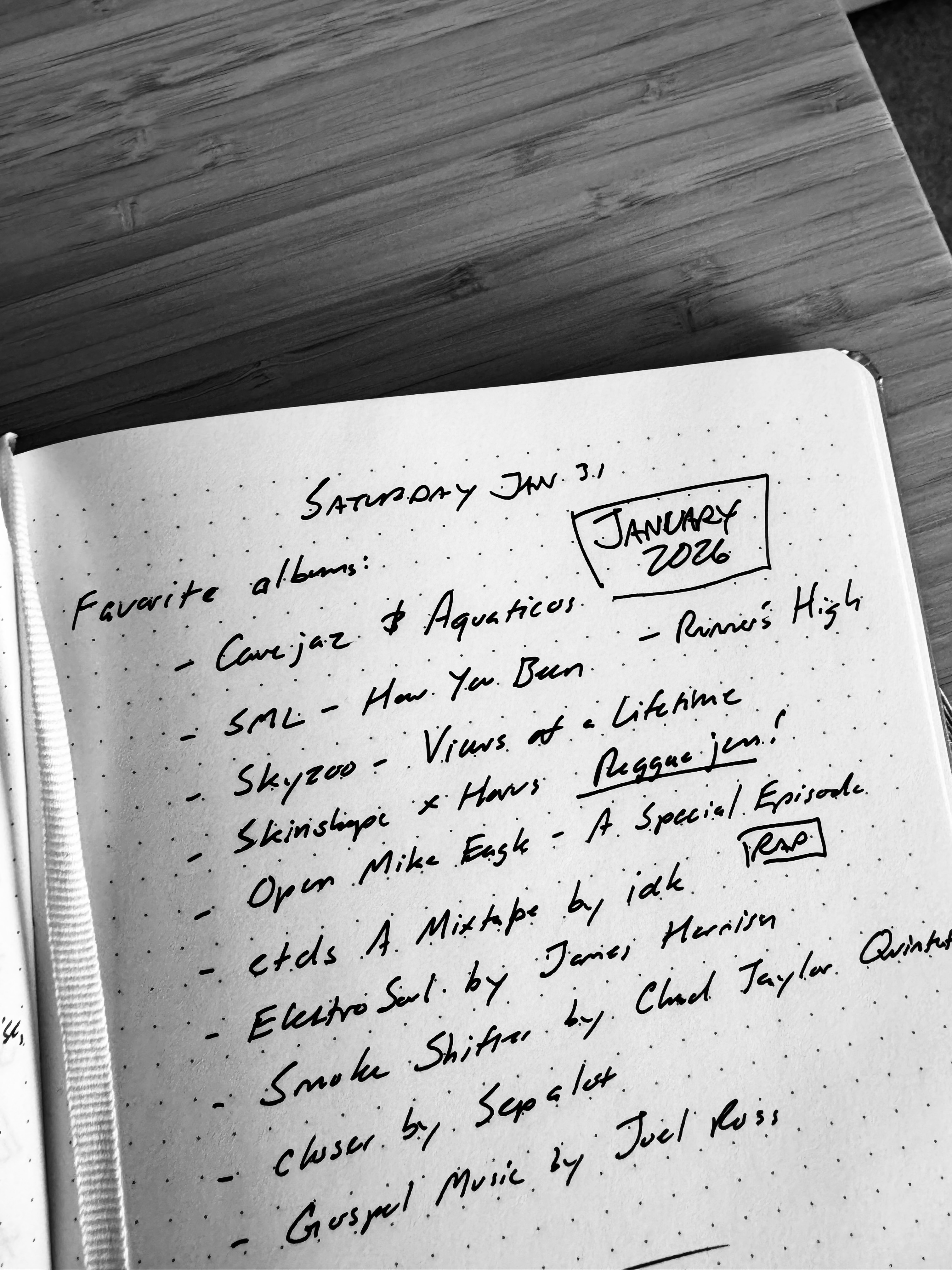 Fabiano do Nascimento, SML, and more of my favorite albums from January 2026